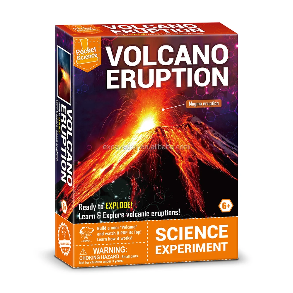 Chemical Kit Diy Steam Educational Stem Toys Distributors Volcano Eruption Earth Science