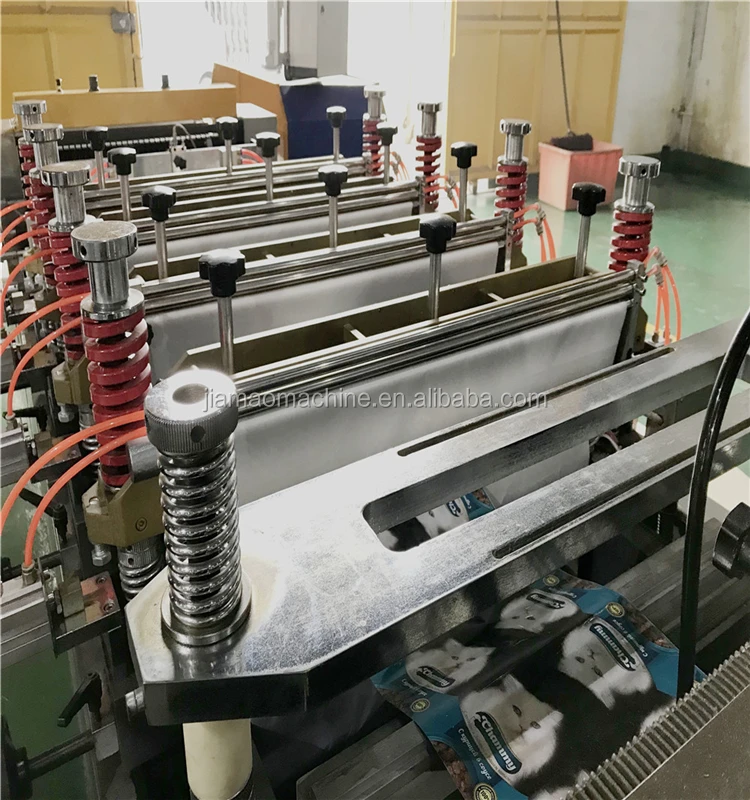 self close plastic bag making machine