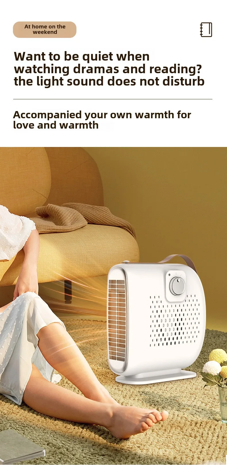 Portable Electric Heater, USB, Q1561 - detail 20