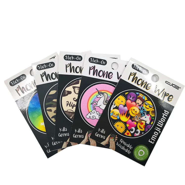 Custom Microfiber Screen Cleaner Sticker For Mobile Phones Buy Mobile