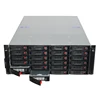 4U 24 bay server case 19inch nas storage ATX hot swap chassis rack mount raid 24 bay server chassis