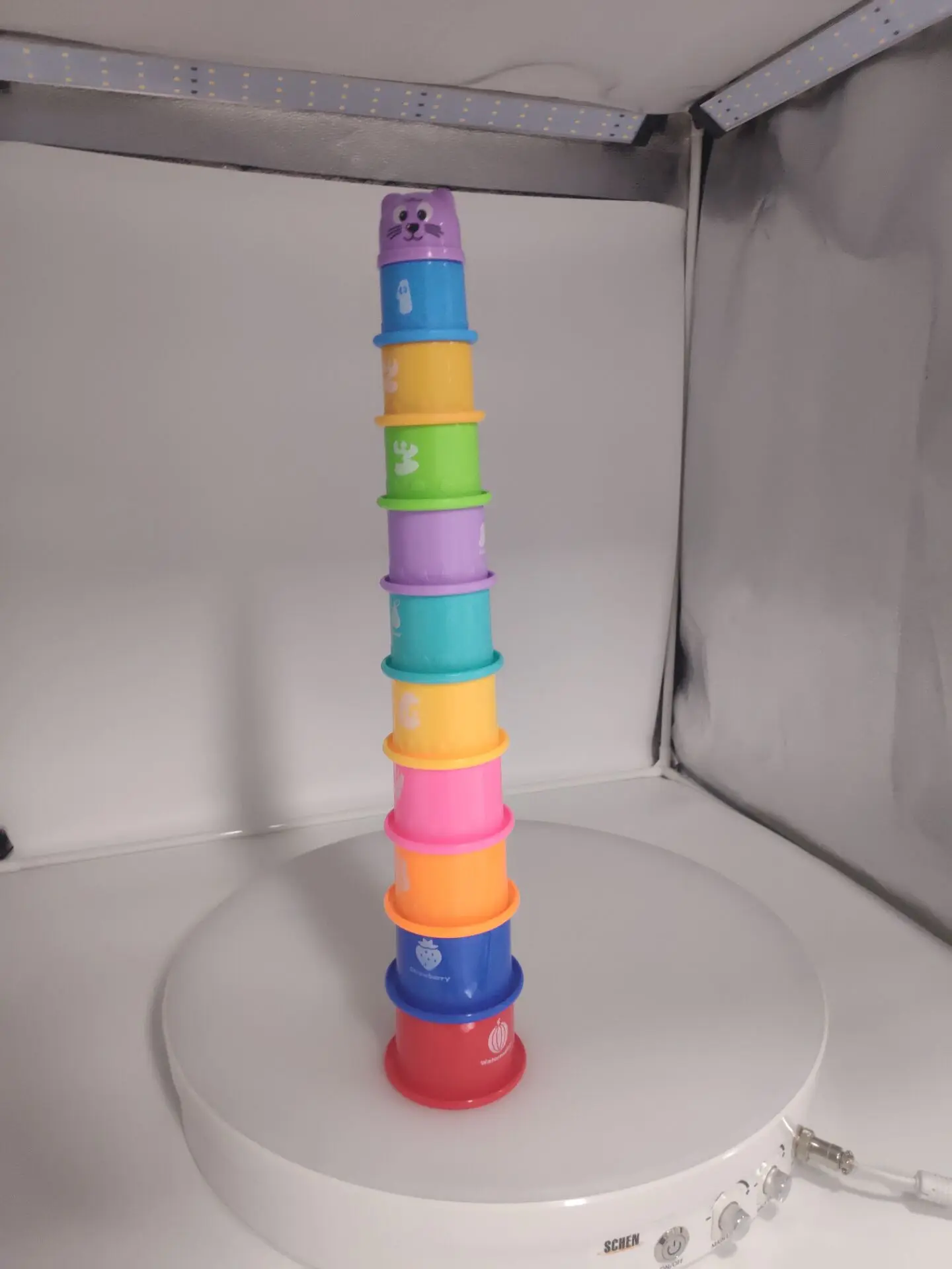 High Quality! Stack Up Cups 810pcs/set Kid Toy Baby Stack Up Cups And