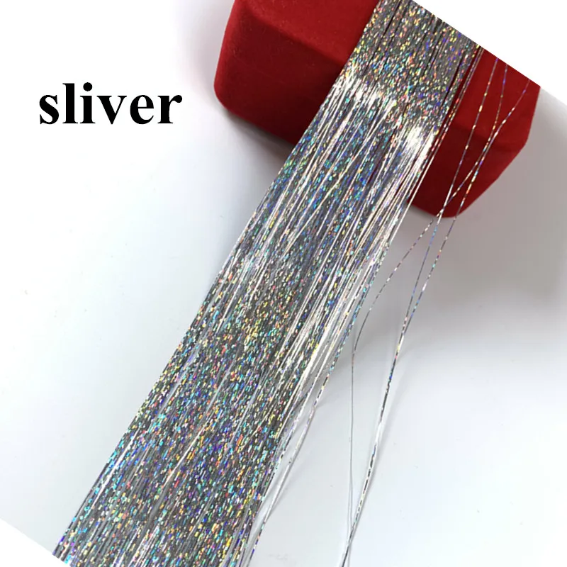 Tinsel Fabric Sparkling Hair Tinsel Christmas Tinsel New Hair