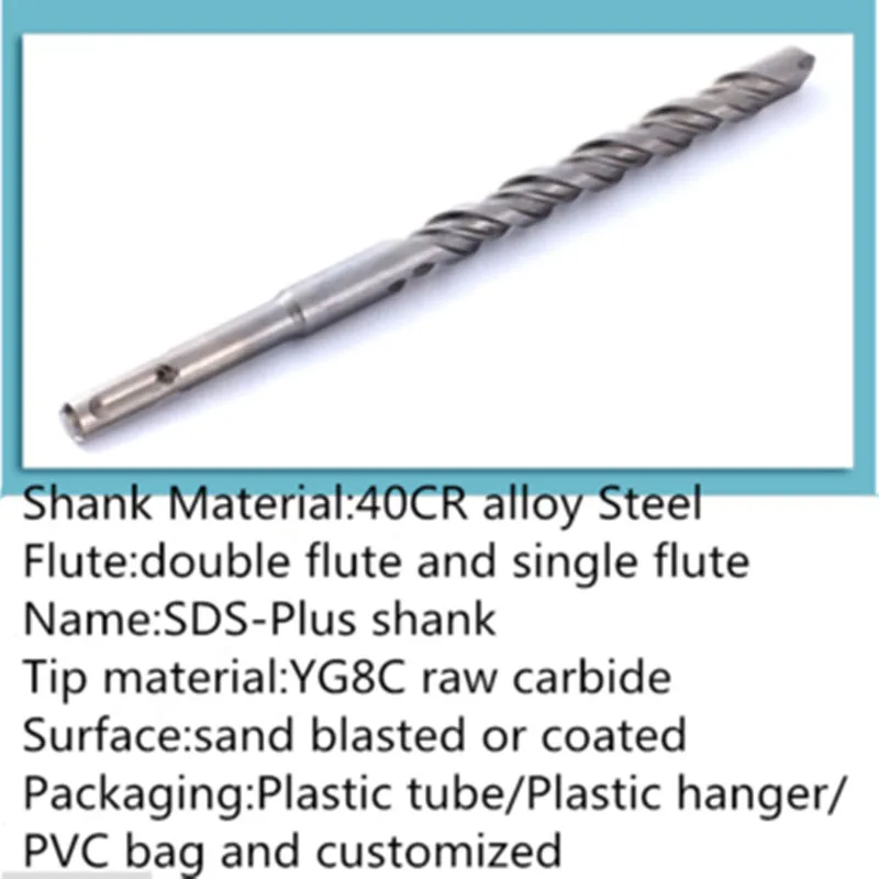 Hot Selling Electric SDS Plus Concrete Masonry Hammer Dril Bit Manufacturer of Jieda Wholesale Bit Drilling