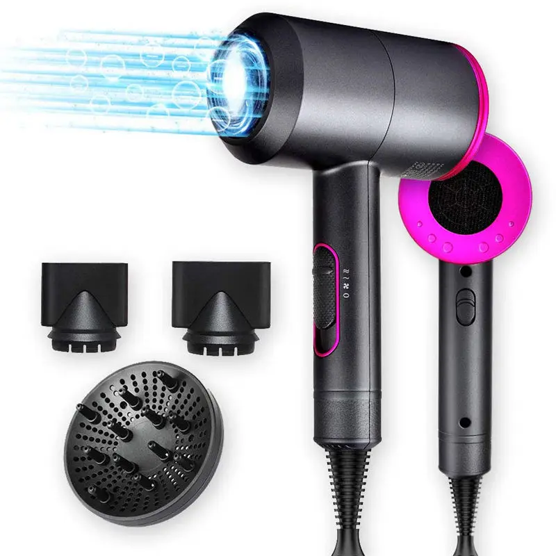 Professional 1600w Strong Wind Super Sonic Negative Ion Blow Hairdryer