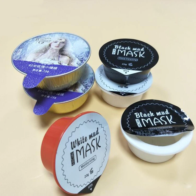 Embossed Aluminum Easy Peel Off Foil Lid For Food Container Packaging