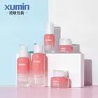高級化粧品ボトルセット 30 グラム 50 グラム 40 ミリリットル 100 ミリリットル 120 ミリリットルオンスガラスボトル容器包装
