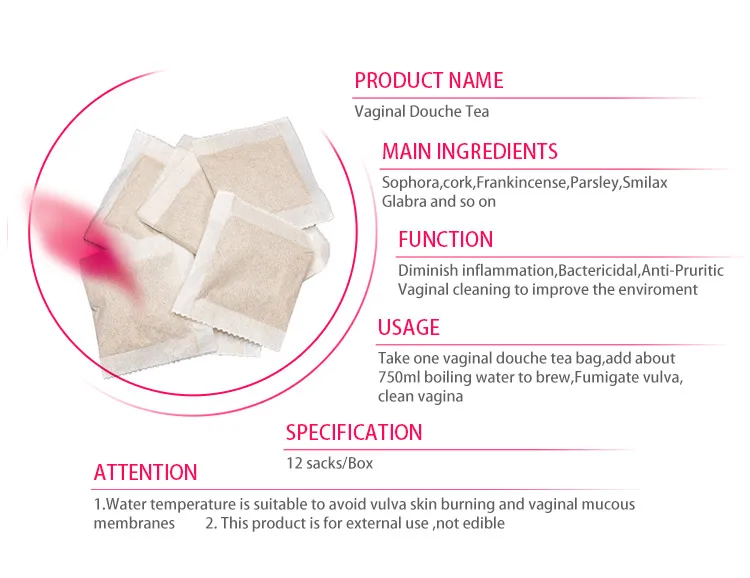 Herbal Vaginal Wash Cleansing Douche Formula Feminine Hygiene Products