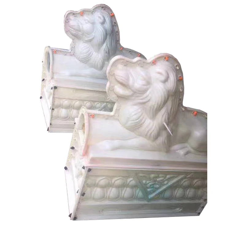 Abs Plastic Big Cement Lion Statue Molds For Garden Buy Statue Molds