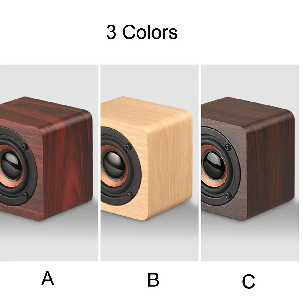 2020 HIPERDEAL For Phone Samsung Mini Wireless Speaker Portable Wooden Speakers Sound Music Hand free - ANKUX.COM