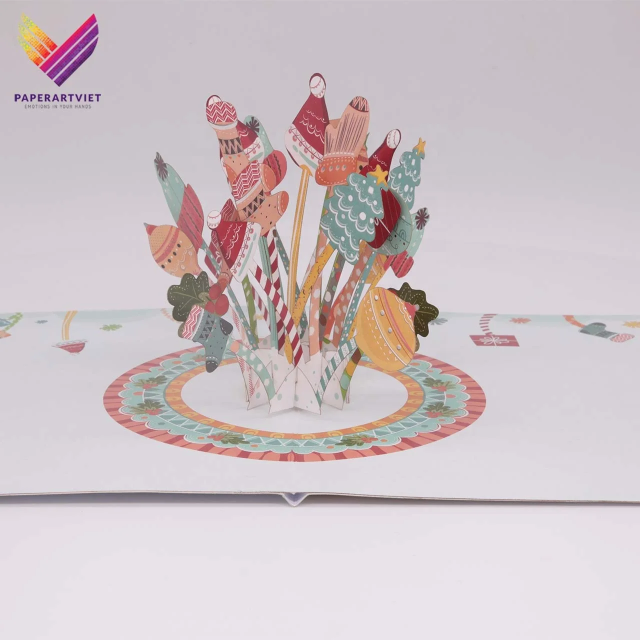 3d pop up greetings card invitation postcards christmas card
