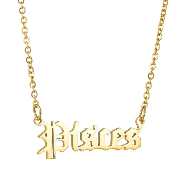 High Quality 18k Gold-plated Zodiac Necklace
