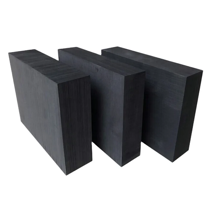 product high density graphite electrode carbon rod block metal customized graphite tile casting-1