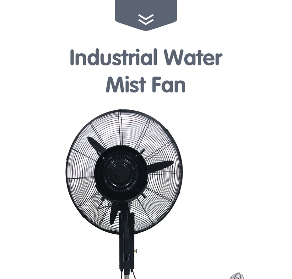 30 Inch Heavy Duty Adjustable New Style Industrial Water Cooling Mist Fan Buy Industrial Water