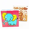 Promotional customized kids craft 3D 3x3 folding magic puzzle cube
