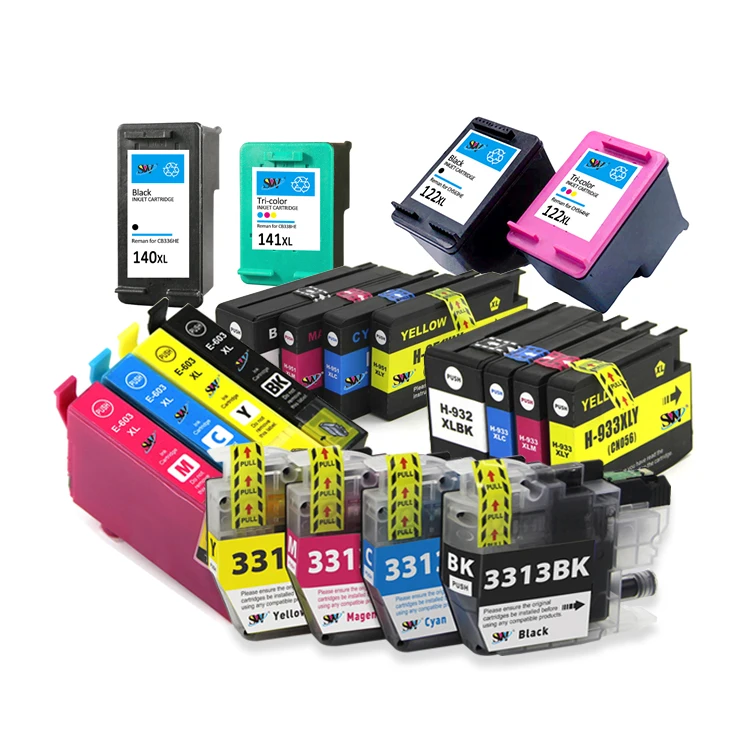 Senwill Factory Recycled Wholesale Inkjet Cartridge 62 Premium Quality