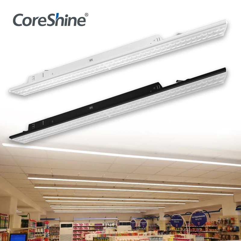 CORESHINE quick installation 1500mm cost-effective pendant led commercial linear light for retailer shop