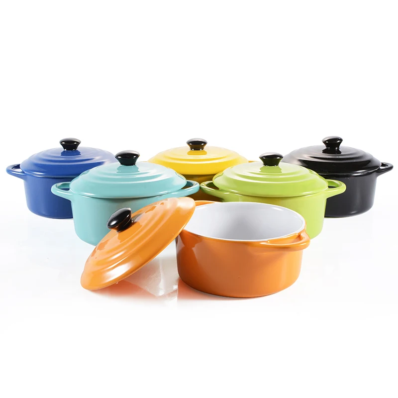 Mini Stoneware Pots and Pans - Perfect for Baking and Serving