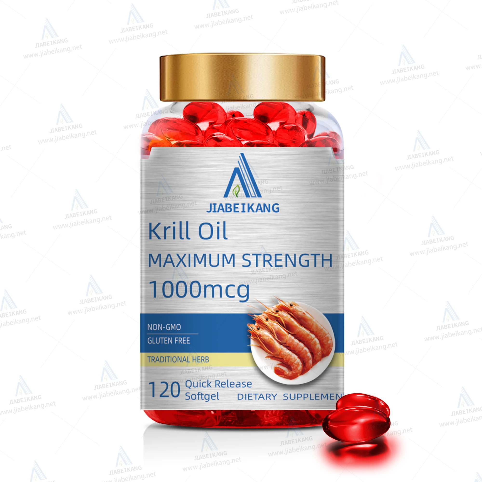 Gmp Factory Oem Halal Food Healthcare Supplement Omega3 Krill Fish Oil Softgels Capsule Buy