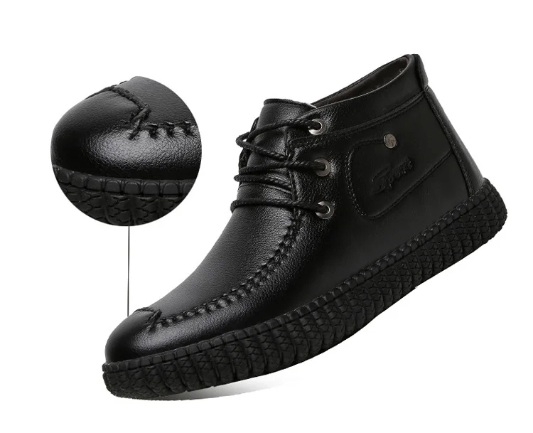 men brown leather shoes