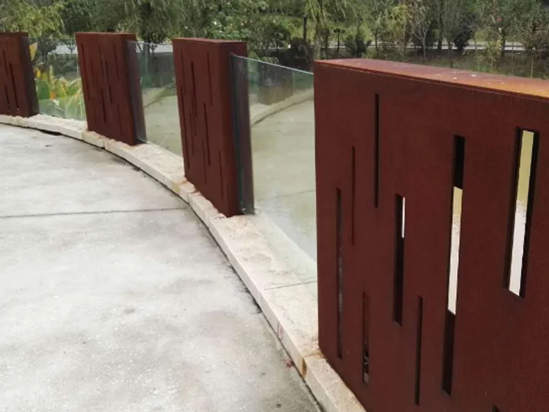 corten mesh product