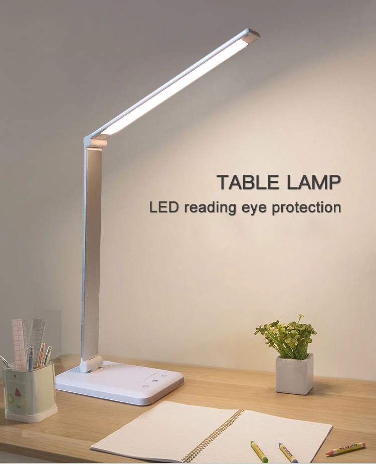 Newest LED Multifunction Eye protection white table desk lamp led light
