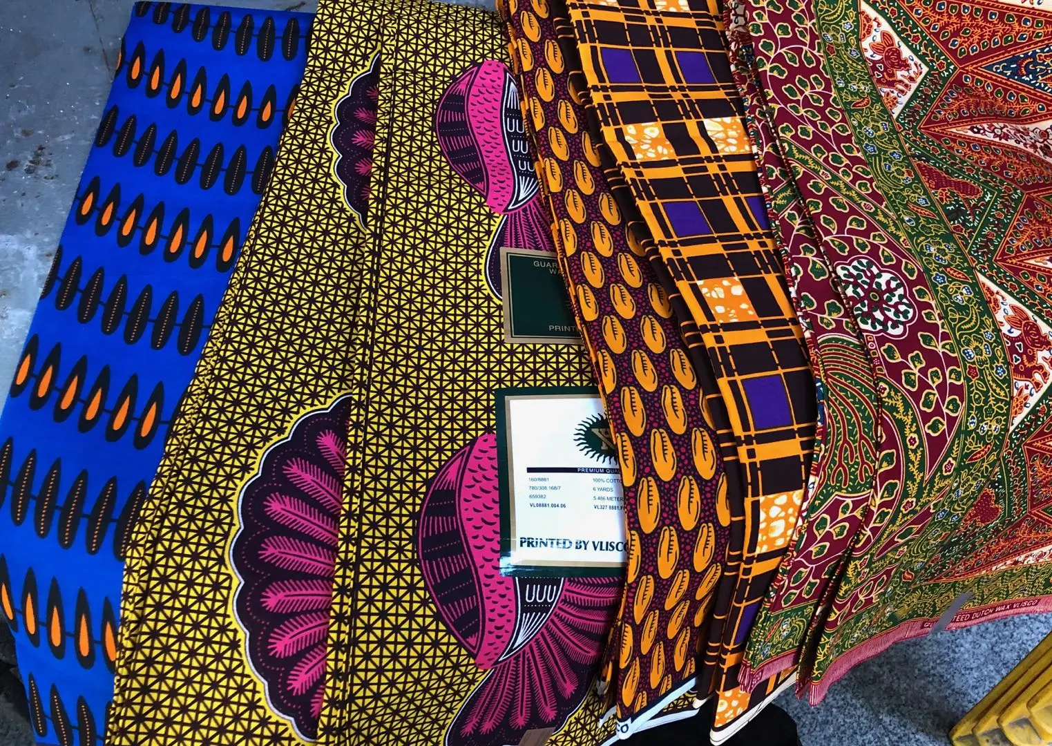 2024 Latest 100 Cotton Super Gold Wax Prints Holland Golden Wax Print