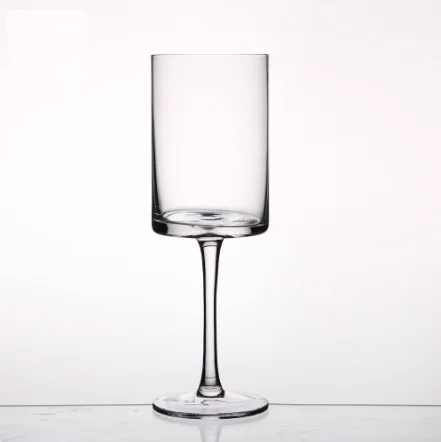 Guangzhou Geedziĝaj Vitraj Markoj Kristala Ora Bordo Vitra Vitra Stemware 12