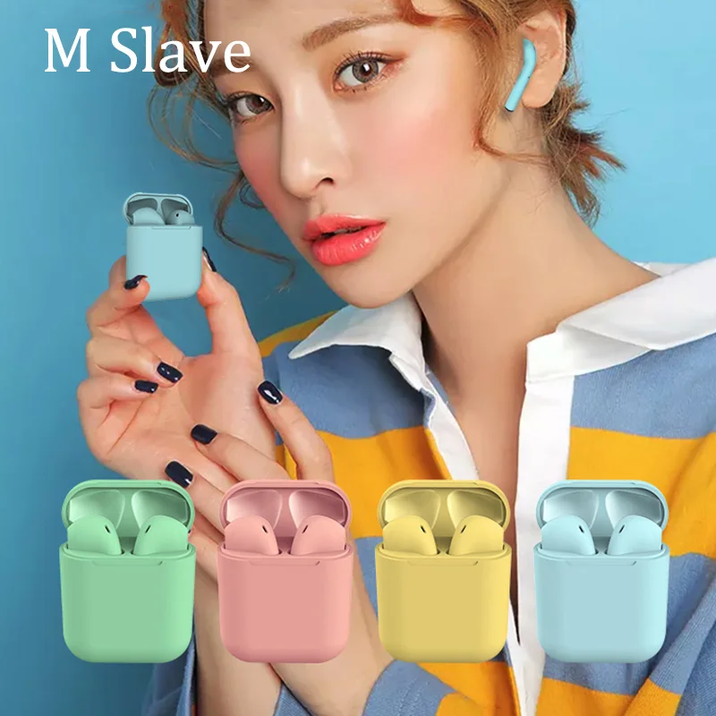 Inpods 12 Pop up Window Connection TWS 5.0 Stereo Mini Wireless Bluetooth Earphone For iPhone Android - ANKUX.COM