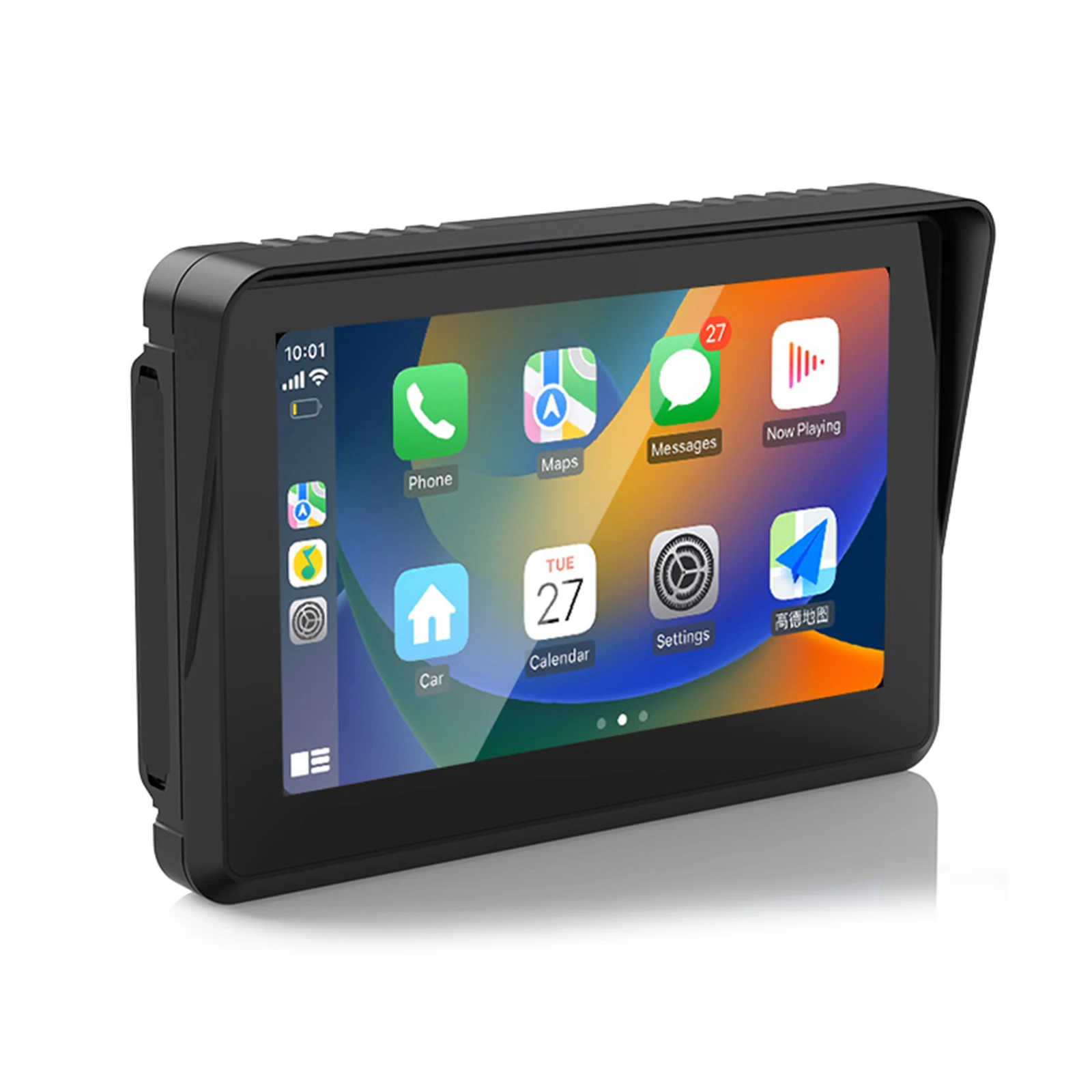 PND-Q5S 5 Inch Motorcycle GPS Navigation with Wireless CarPlay