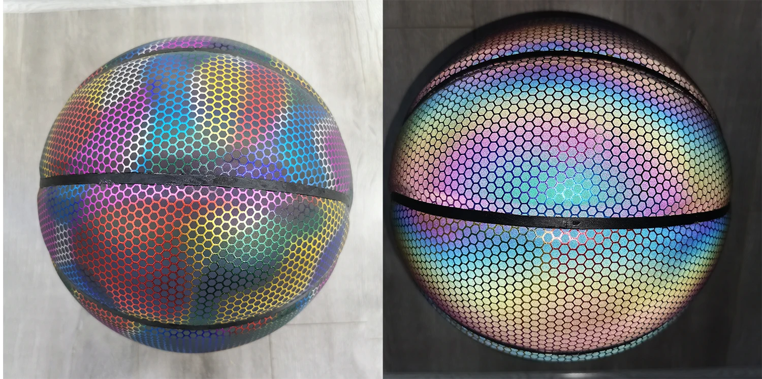 holographic basketball shoes