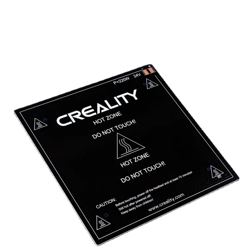 
Creality 3d Printer Ender-3 Series Metal Glass Printer Parts Multiple Size Hotbed Kit 