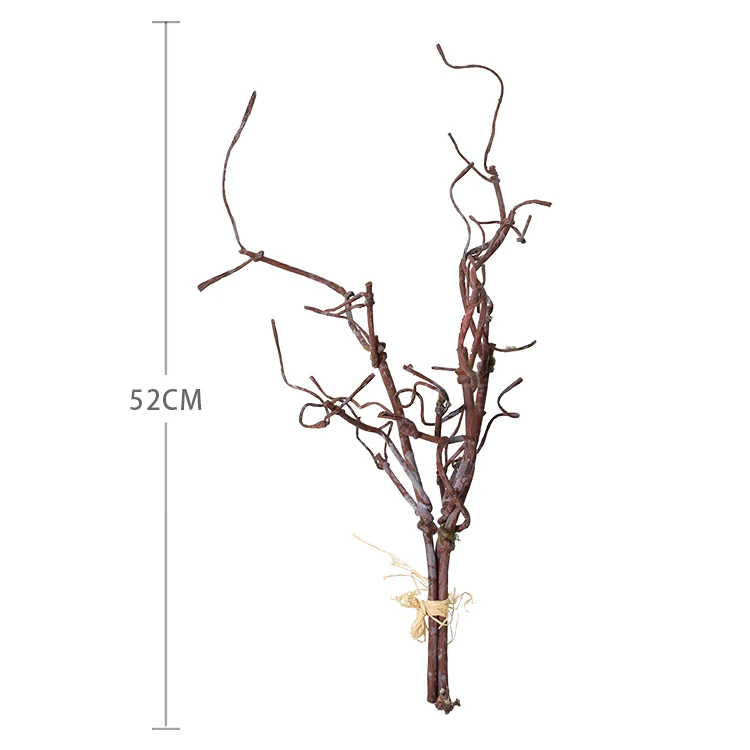 QH193-0058K Artificielle branches Mortes En Vrac Bundle Pour Jardin Maison Décoration branches d'arbres artificiels