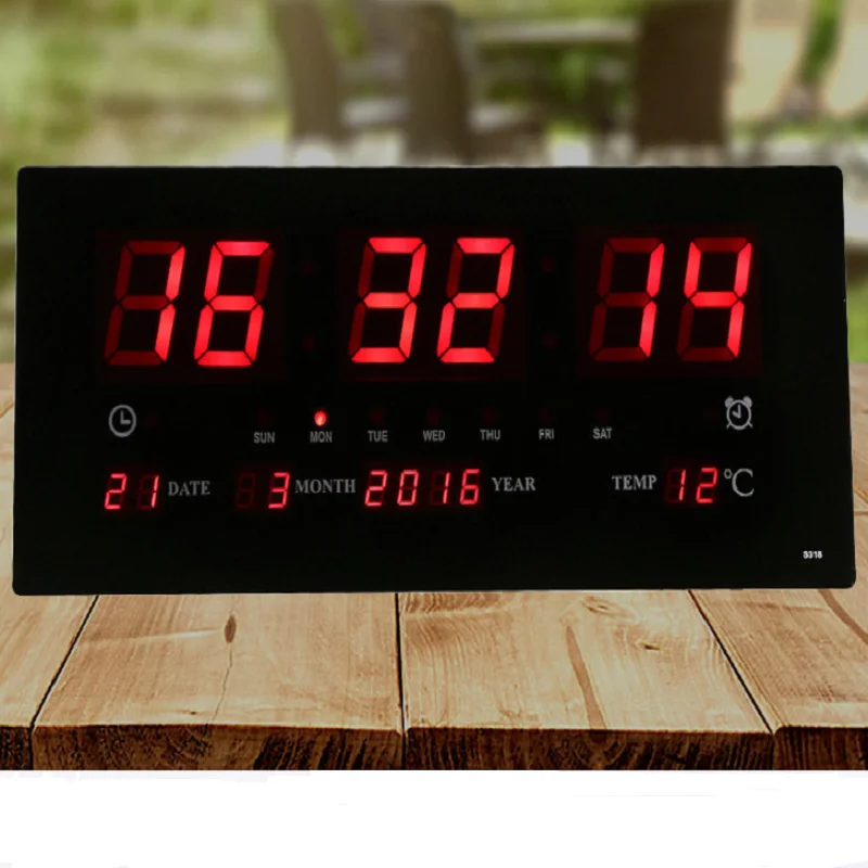 Multifunctional Led Digital Calendar Day Clock Buy Calendar Clock