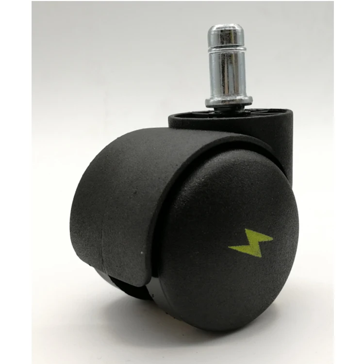 Nylon Castor Chair Wheel Glider For Esd Chair Conductive Chair Part Esd Antistatic Castor Buy