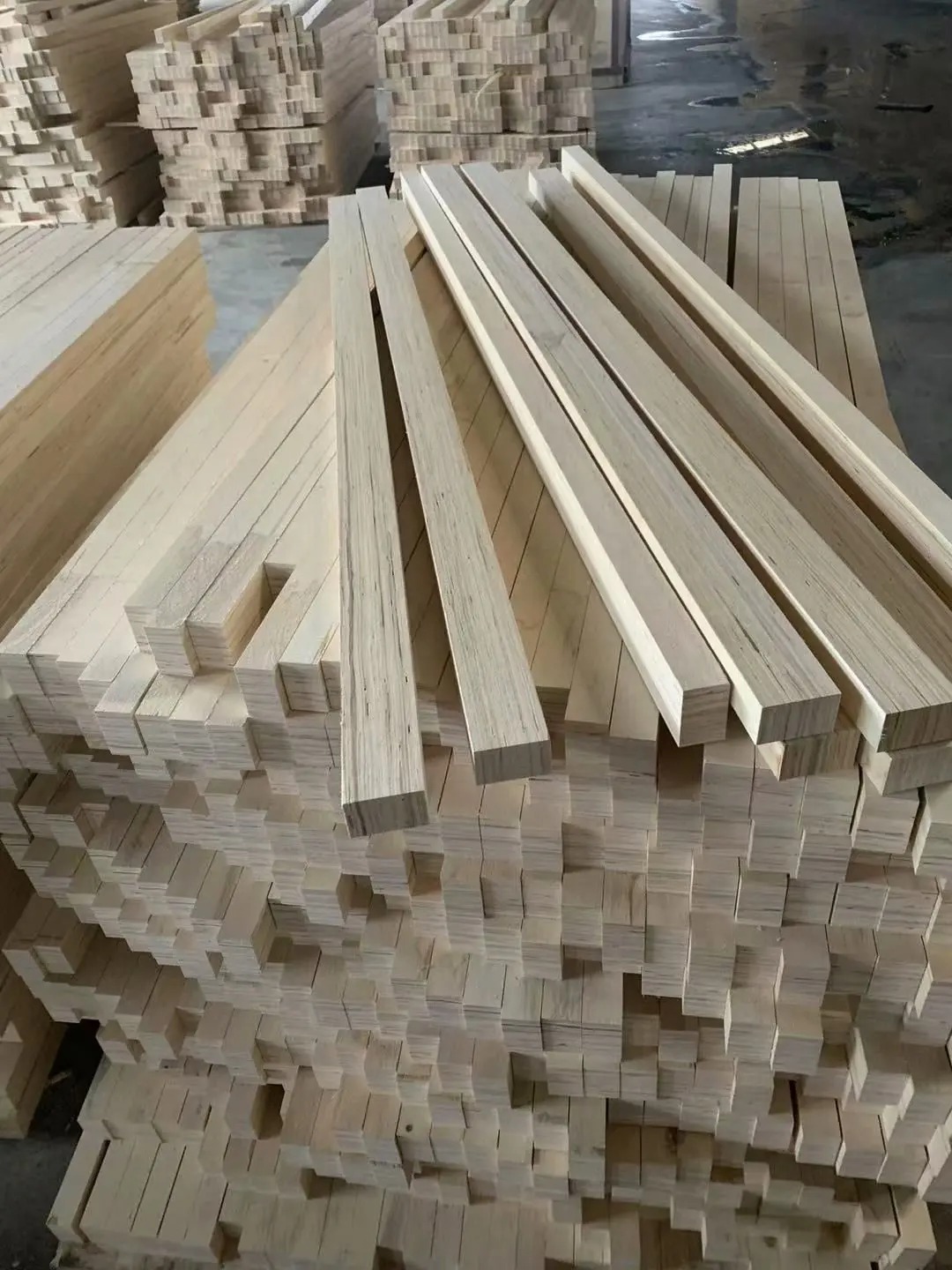 Consmos 9mm 12mm 15mm 18mm Carb Certificate Wooden Bed Slats Poplar Slats Lvl Water Proof/lvb