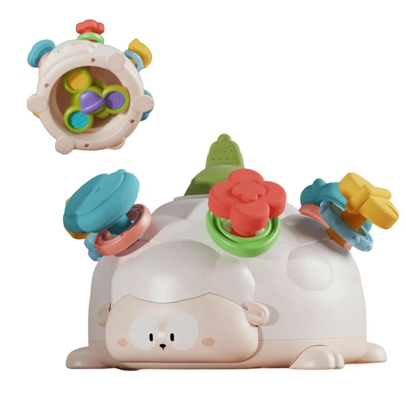 Gyro Rattle Custom Baby Early Education Montessori Learning Busies Ball Toy ...