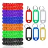 Key Tags Plastic Coil Stretch Elastic Spring Spiral Bracelet Key Ring SA4318