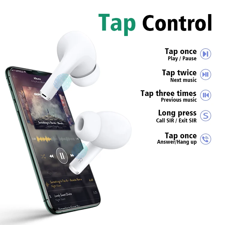Best 1:1 Earbuds Air TWS Pods Pro 3 Bluetooths Earphones Rename Change GPS Wireless Headphone Super Bass Headset PK i100000 - ANKUX.COM