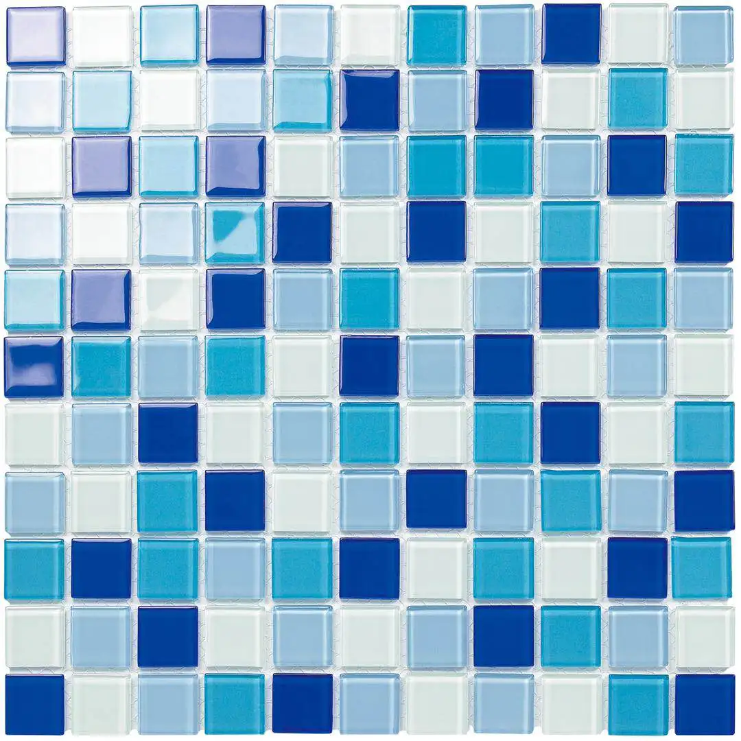 Factory Direct Sells Glass Mosaic Glass Tile Swimming Pool Kitchen Wall and Floor Tiles