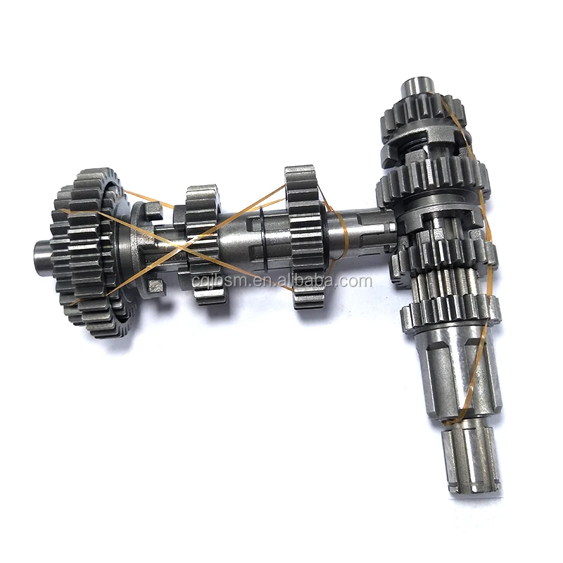 Cqjb Motorcycle Main Shaft Countershaft Cg125 Motorcycle Gear Shaft Buy Motorcycle Main Shaft