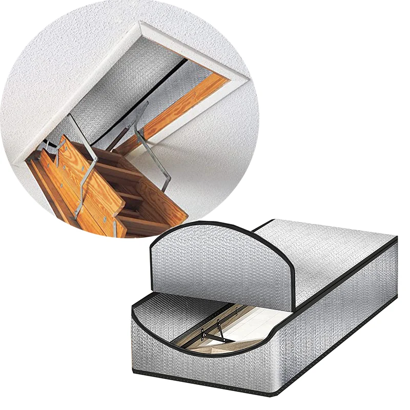 Attic Stairway Insulation Cover Fireproof Attic Stairs Door Ladder
