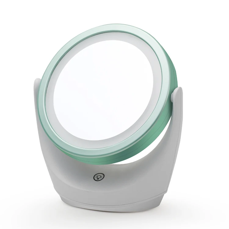 Led Makeup Makeup Table Countertop Cosmetic Mirror With Light