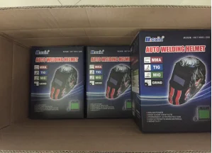 
Solar automatic adjustable darkening Industrial welding helmet 