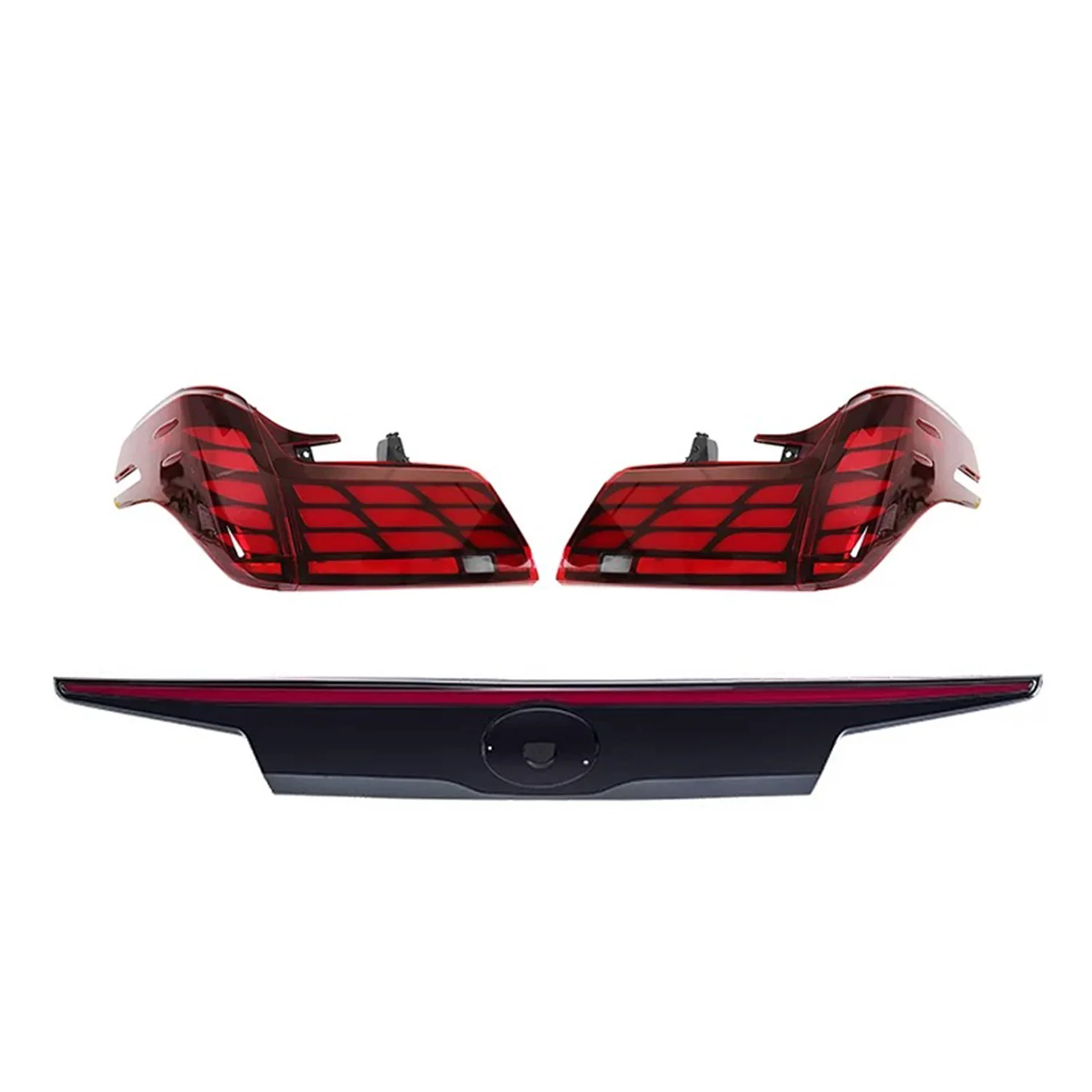 LED Tail Lamp for Toyota Alphard - Smoke RED Sequential