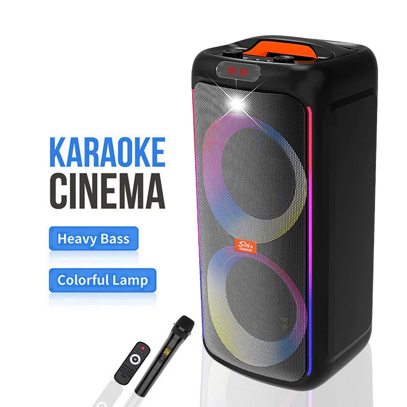 ZQS6238 Wireless Bluetooth Speaker - Perfect for Outdoor Karaoke