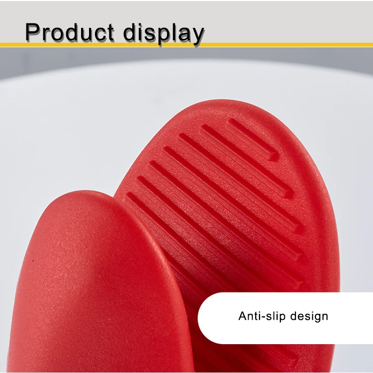 silicone oven mitt