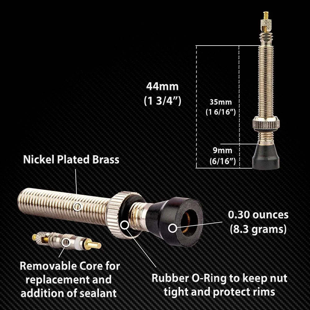 S35mm 44mm 48mm 60mm 80mm 100mm 105mm Aluminum Copper Wheel Presta