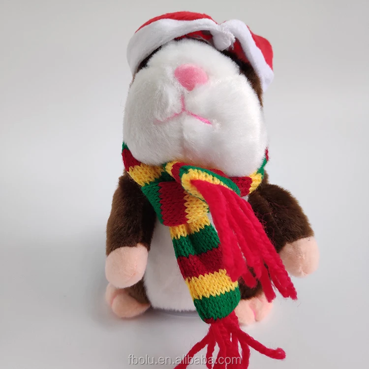 talking hamster christmas toy