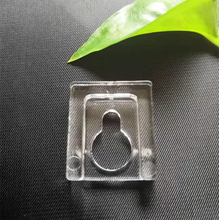 High Quality Clear Wall Hanger Bracket Small Acrylic Plastic Keyhole